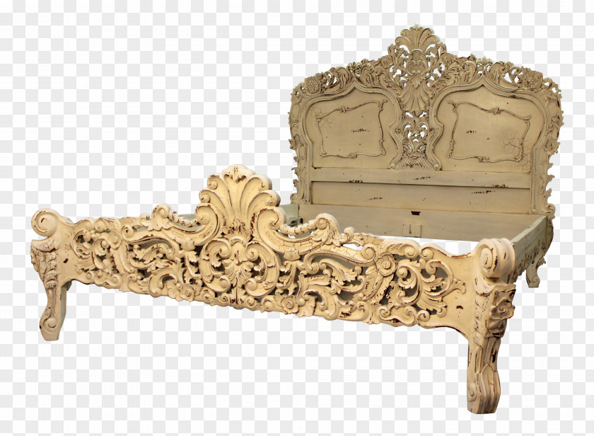 Carved Exquisite Table Bed Frame Size Bedroom Furniture Sets PNG
