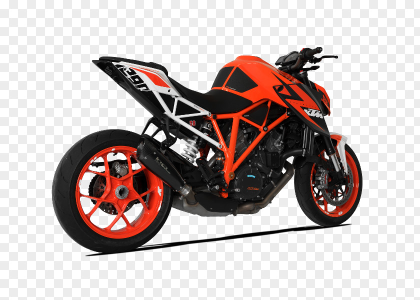 Car KTM 1290 Super Duke R Exhaust System Motorcycle PNG
