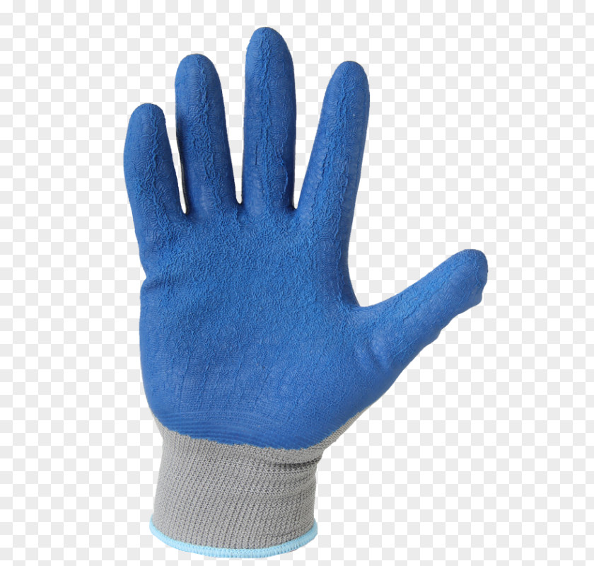 Latex Gloves Finger Cobalt Blue Glove Product PNG