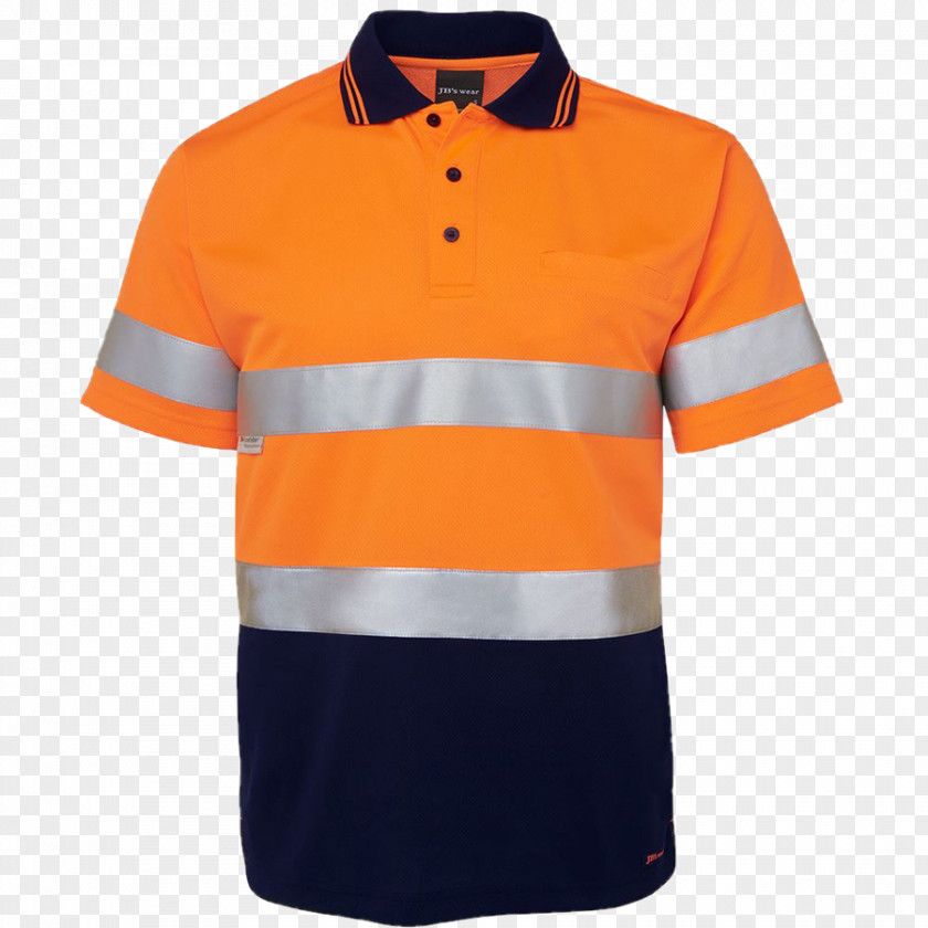 Polo Shirt High-visibility Clothing Workwear Sleeve PNG