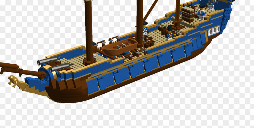 18th Century Ship Naval Architecture PNG