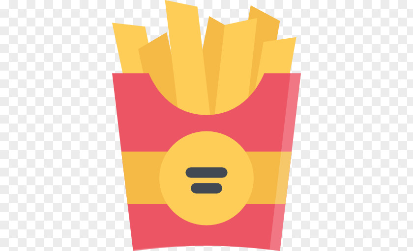 French Fries Food Restaurant Icon Design PNG