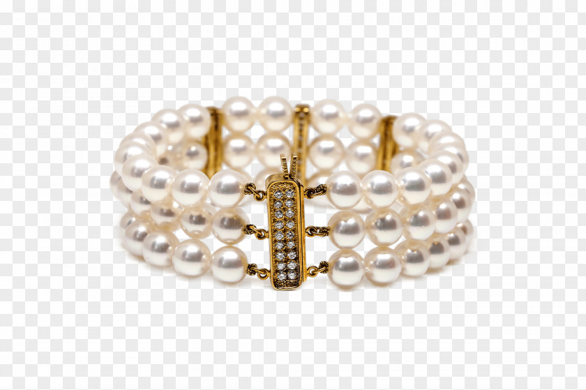 Jewellery Pearl Bracelet Body Material PNG