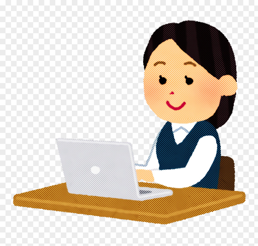Personal Computer Laptop Learning White-collar Worker PNG