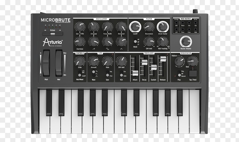 Price Design Arturia MiniBrute Steiner-Parker Synthacon Analog Synthesizer Sound Synthesizers PNG