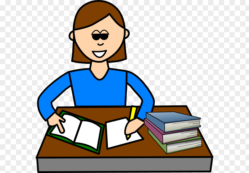 Writing Home Cliparts Student Study Skills Reading Clip Art PNG