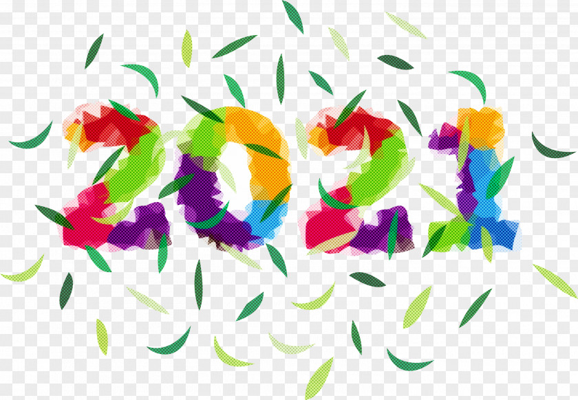 2021 Happy New Year PNG