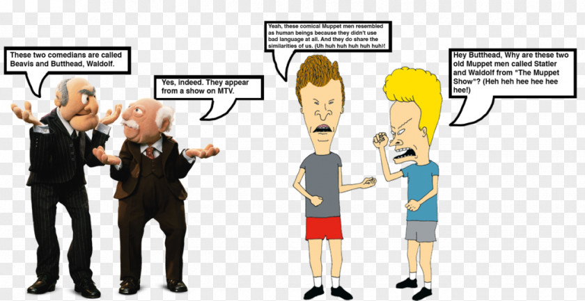 Beavis Butt-head Cartoon Character PNG