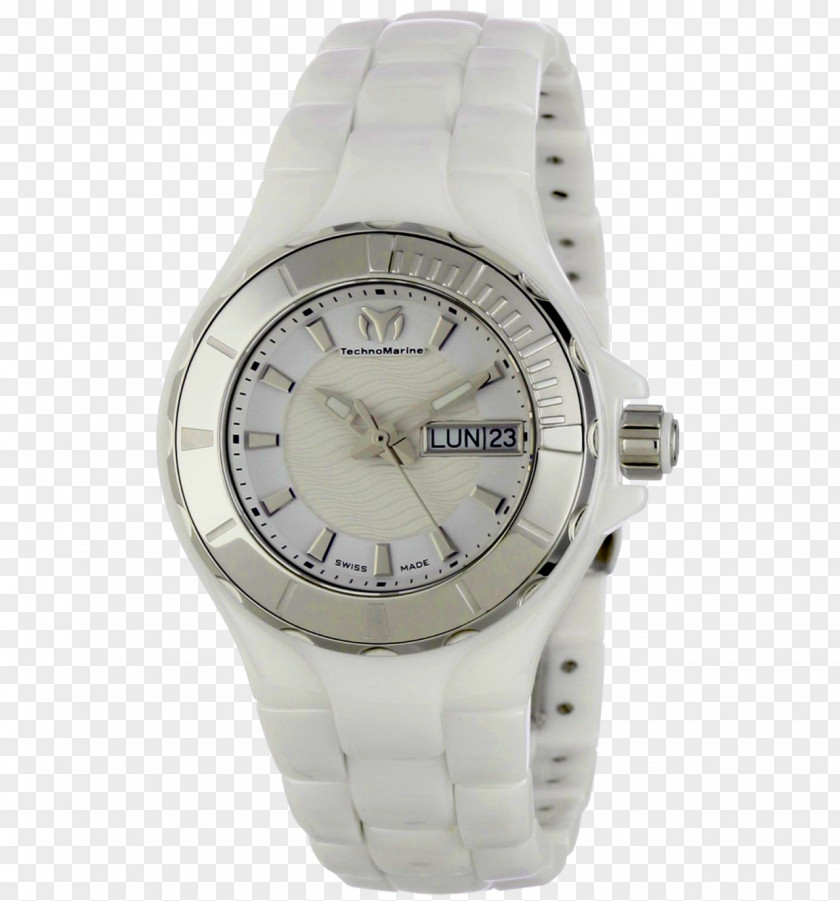 Ceramic TechnoMarine SA Watch Amazon.com Chronograph Quartz Clock PNG