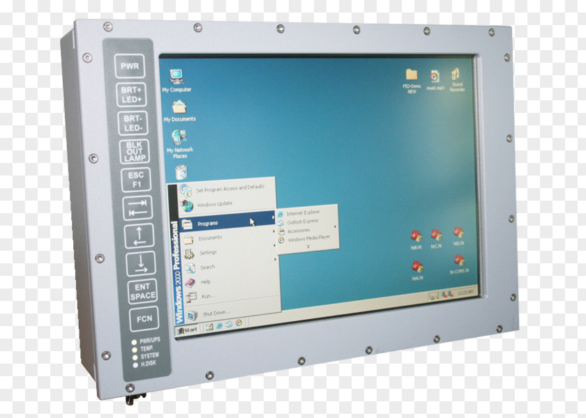 Computer Monitors Rugged Personal Industrial PC PNG