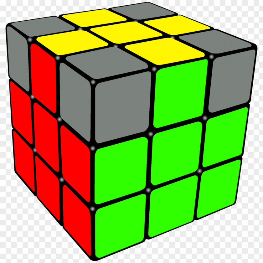 Cube Rubik's Combination Puzzle Edge PNG