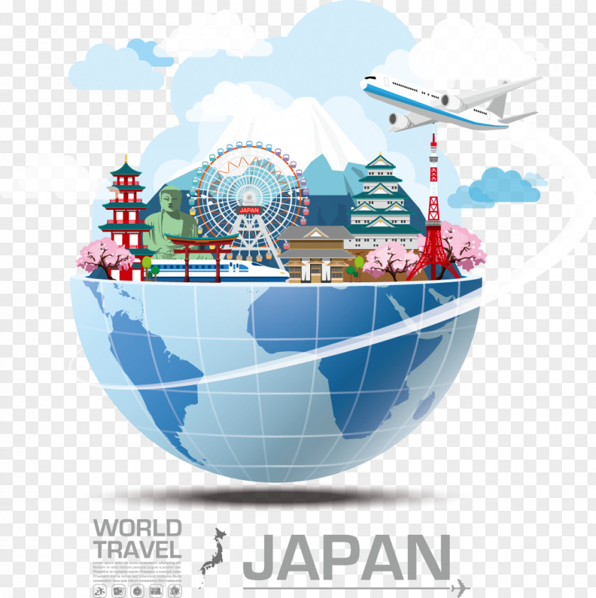 Decorative Building Japan Attractions Royalty-free Travel Stock Illustration PNG