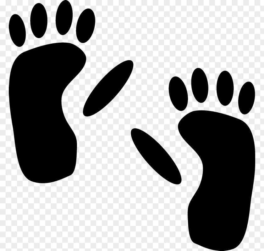 Gorilla Dog Ape Animal Track Footprint PNG