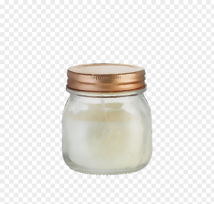 Mason Jar Lid Food Storage Containers Glass Beige PNG