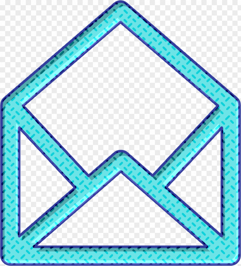 Open Letter Read Email Icon Web Application UI Interface PNG