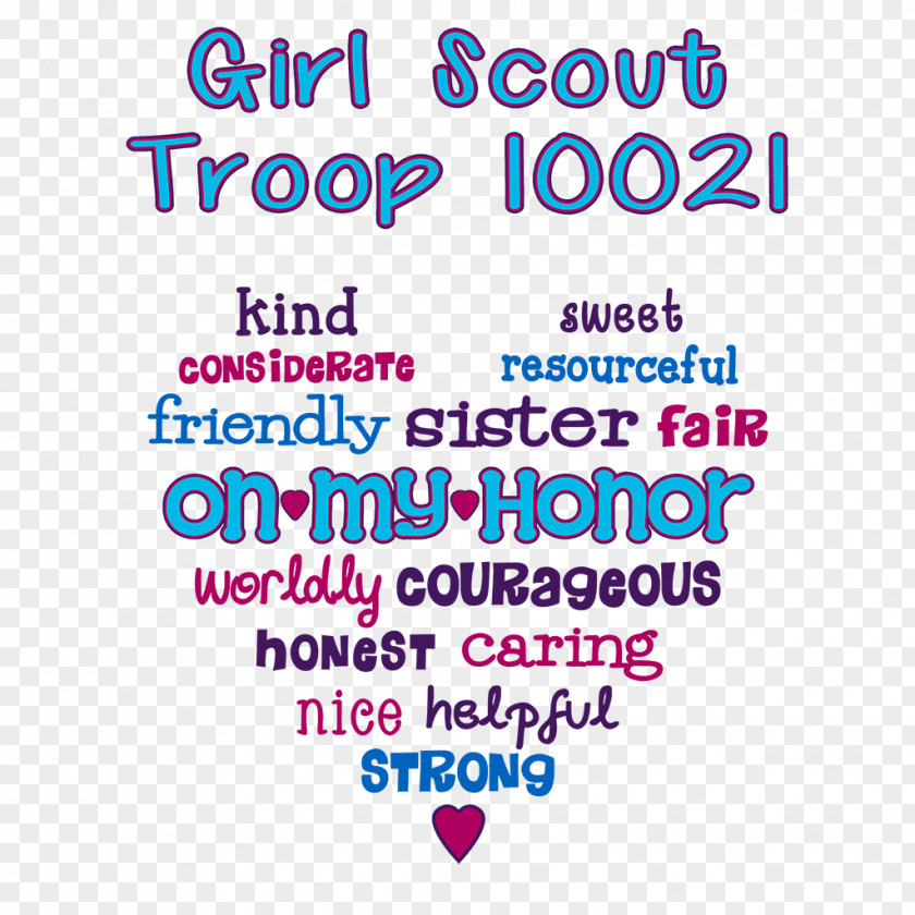 Scout Troop Line Point Brand Happiness Font PNG