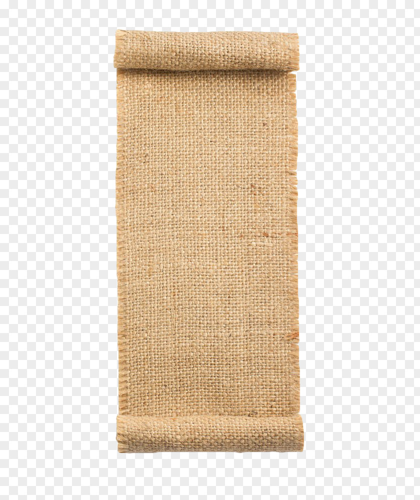 Yellow Burlap Roll PNG burlap roll clipart PNG