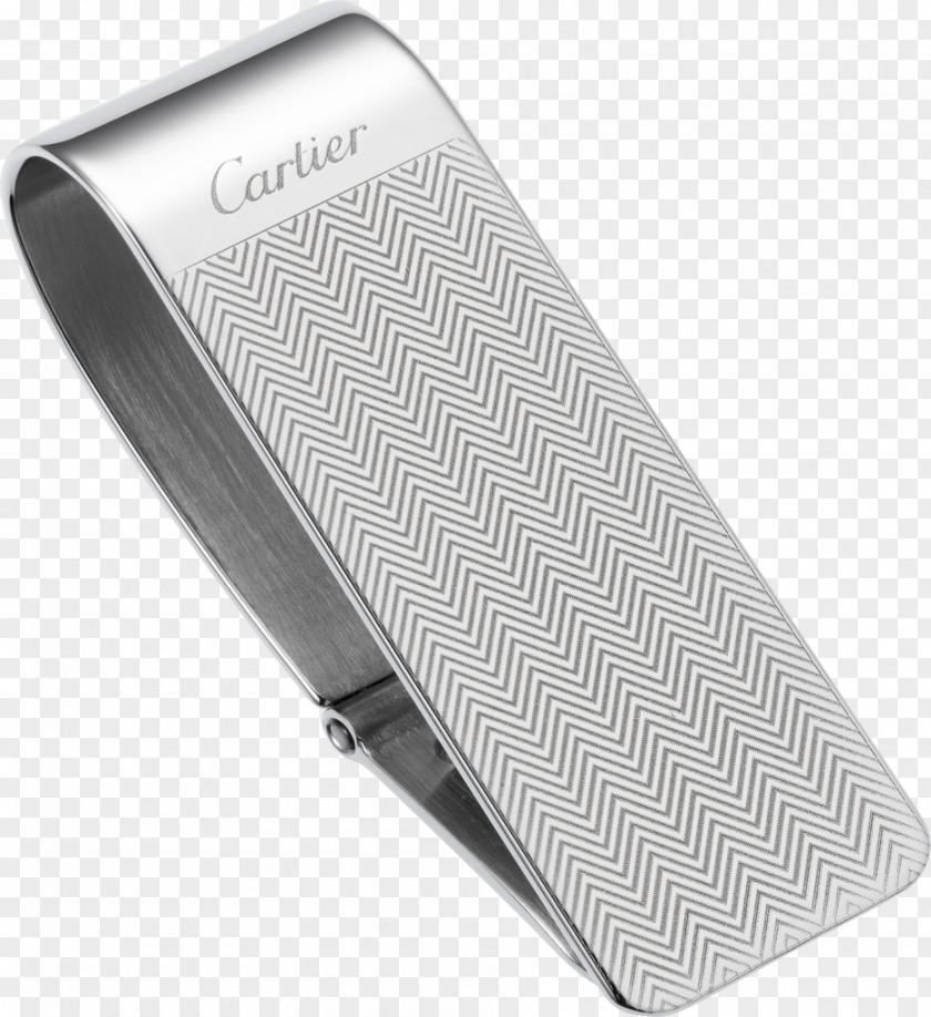 Banknote Money Clip Cartier Engraving Jewellery PNG