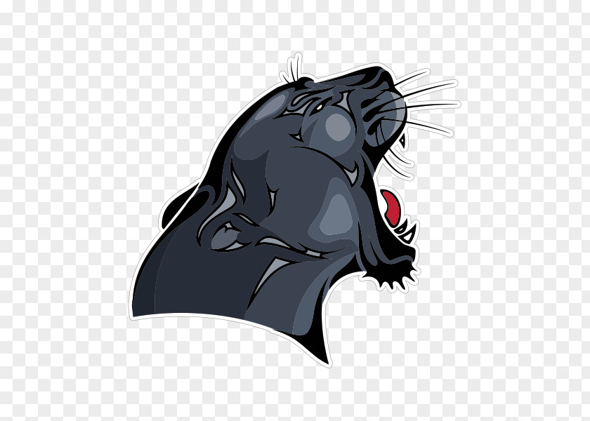 Black Panther Animal Carnivores Cartoon Legendary Creature Illustration Super Rugby PNG