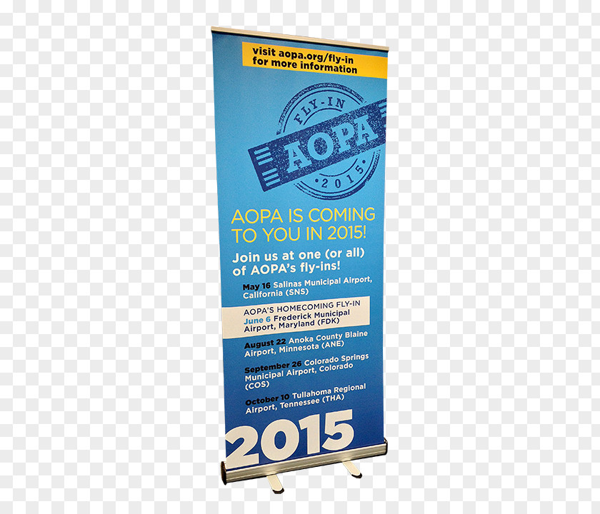 Laz Fly Economy Banner 2018 AOPA Fly-Ins Advertising Campaign PNG