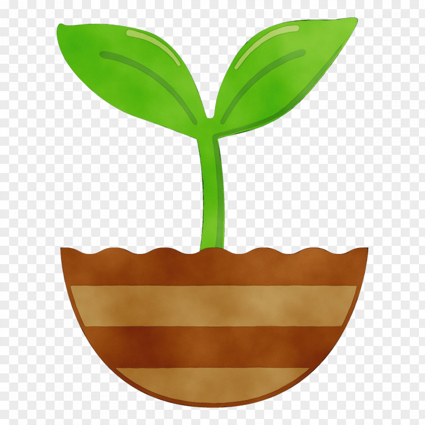 Plant Stem Logo Leaf Green Flowerpot Tree PNG