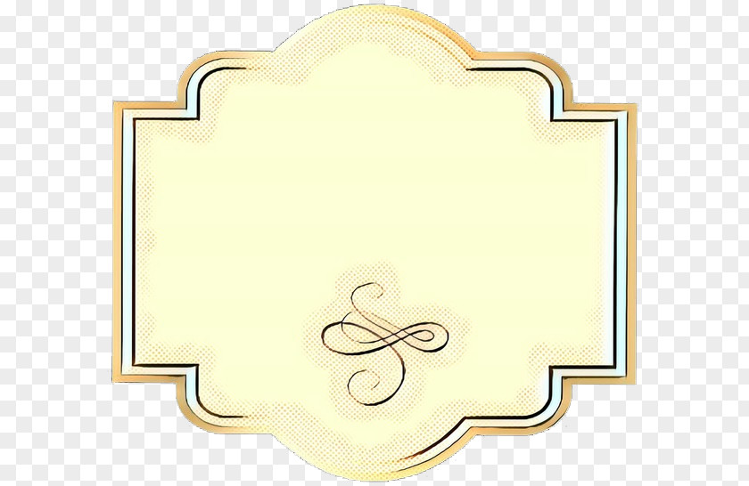 Beige Yellow Picture Cartoon PNG