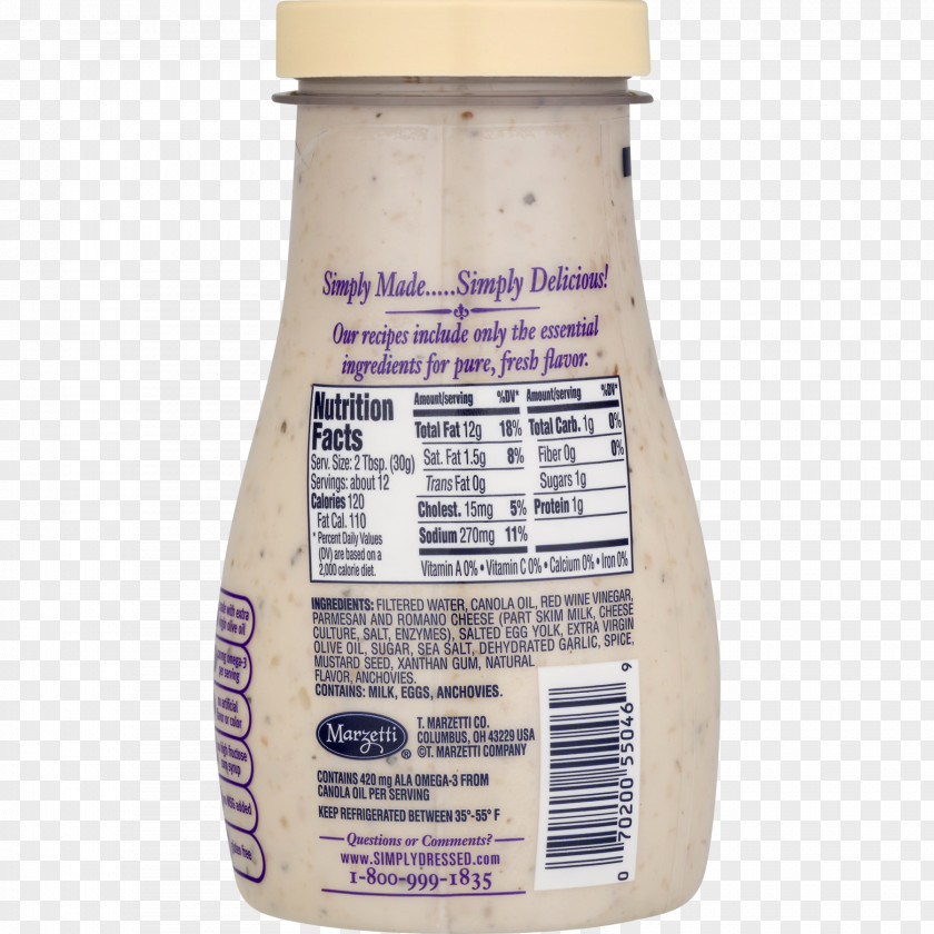 Bottle Ranch Dressing Ingredient Fluid Ounce PNG