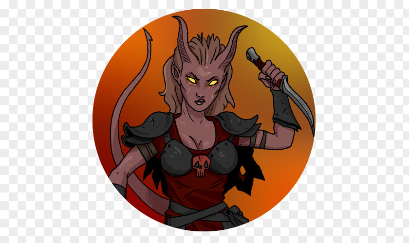 Demon Animated Cartoon Illustration PNG