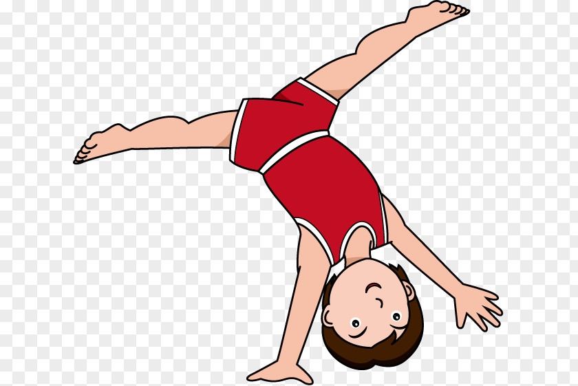 Interested Cliparts Gymnastics Cartoon Clip Art PNG