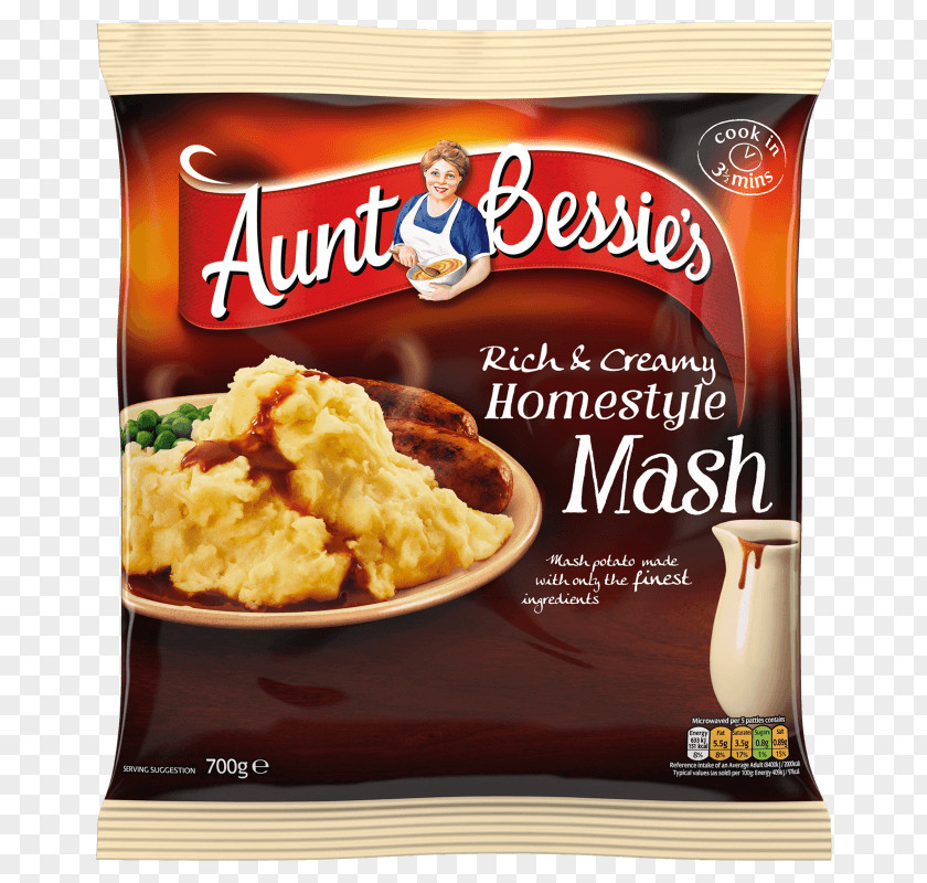 Mashed Potatoes Potato Cream French Fries Junk Food Aunt Bessie's PNG