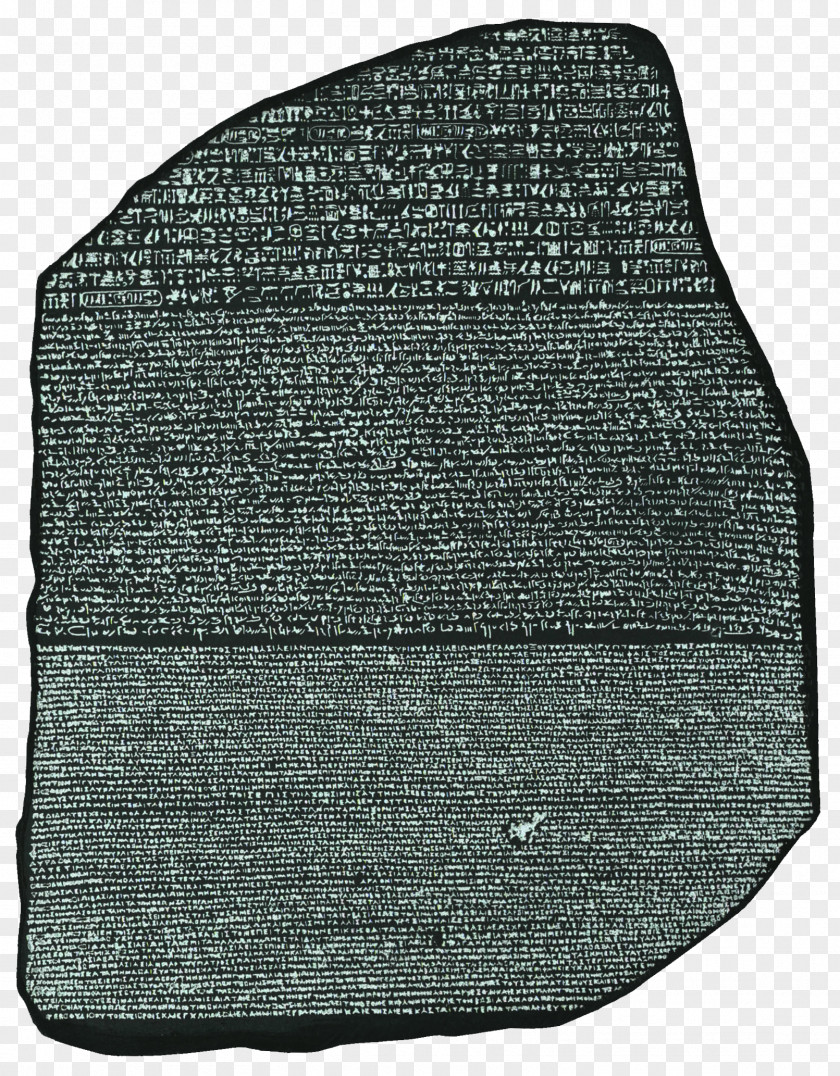 Rosetta Stone Ancient Egypt Egyptian Hieroglyphs PNG