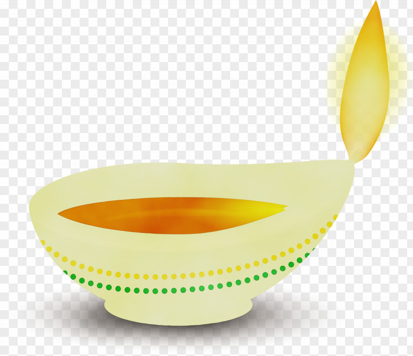 Ceramic Mixing Bowl M Yellow PNG