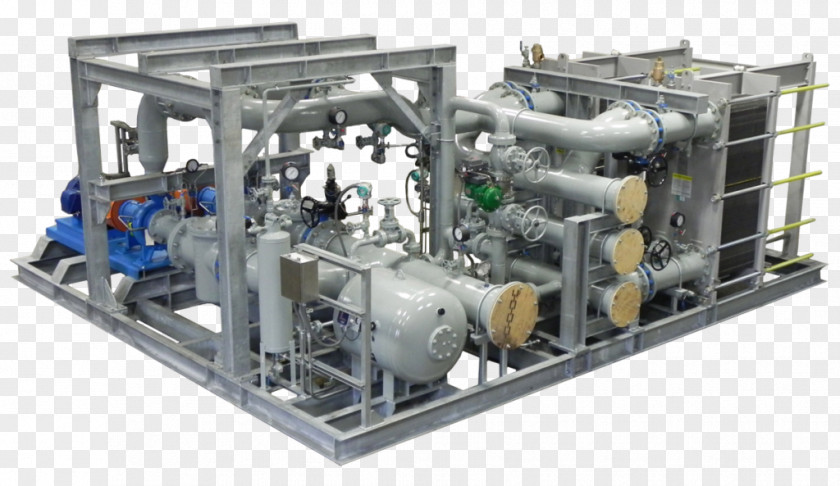 Energy Engineering Machine Modular Process Skid Pump PNG