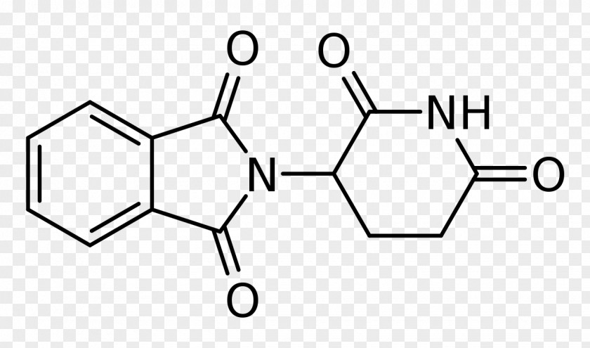 Threeact Structure Development Of Analogs Thalidomide Pharmaceutical Drug Pomalidomide PNG