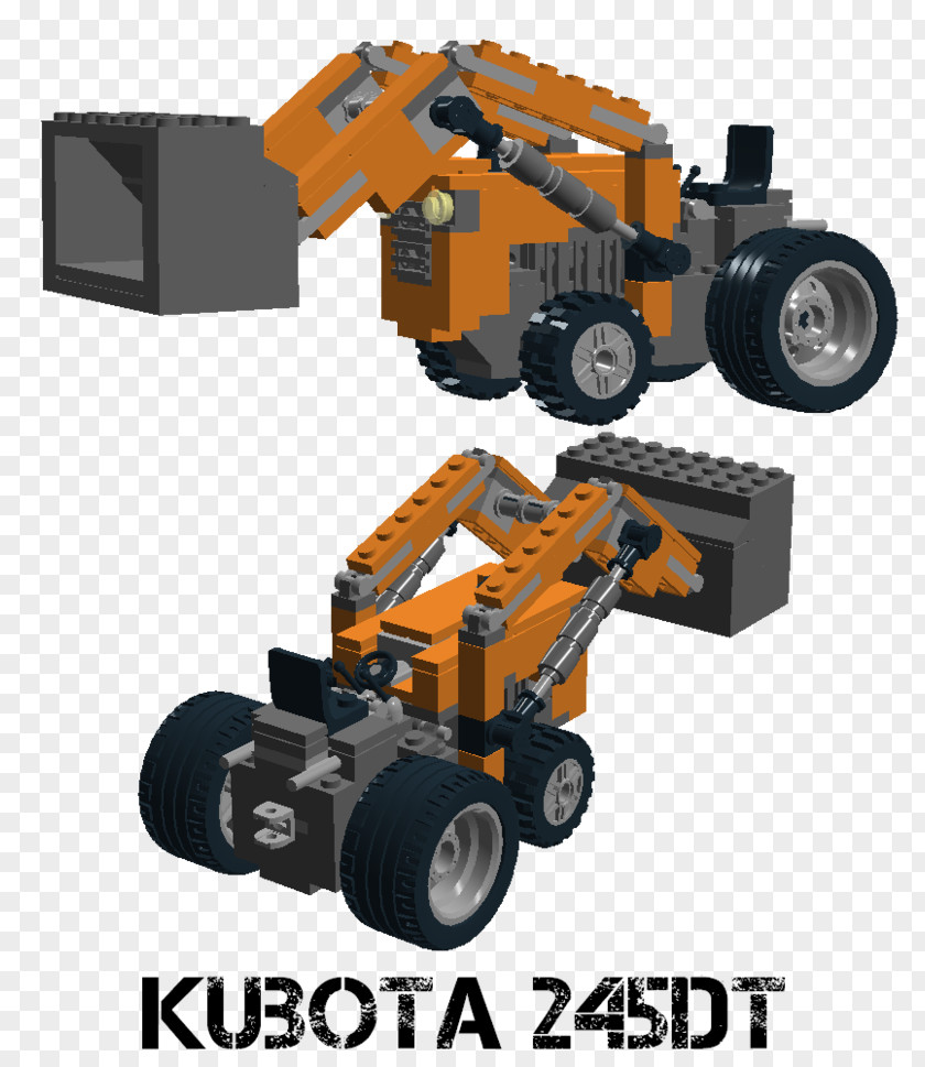 Tractor Kubota Corporation LEGO Machine Toy Block PNG