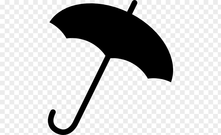 Black Umbrella Rain Drop PNG