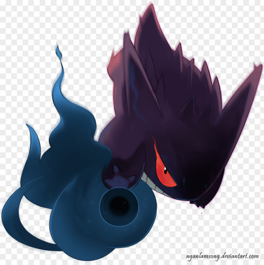 Pokemon Gengar Pokémon Haunter Pokédex Art PNG