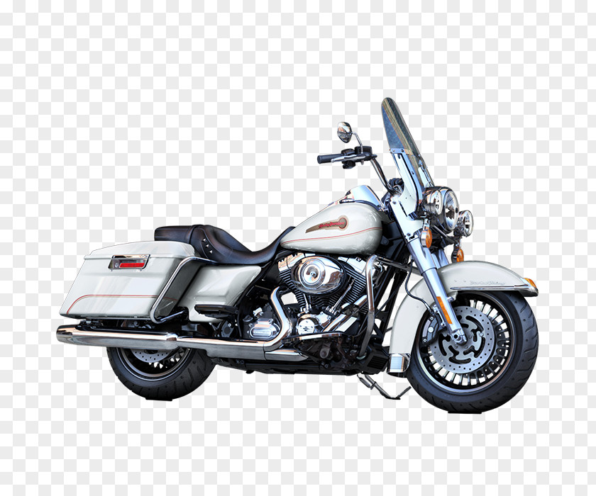 Motorcycle Harley-Davidson Road King Touring Thunderbike PNG