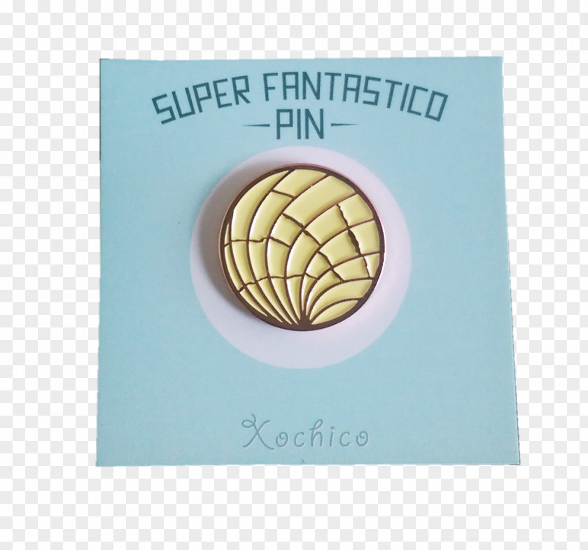 Pan Dulce Lapel Pin Concha PNG