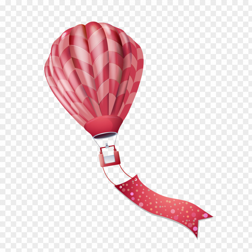 Red Balloon Banner Easel Advertising Drawing Exhibition PNG