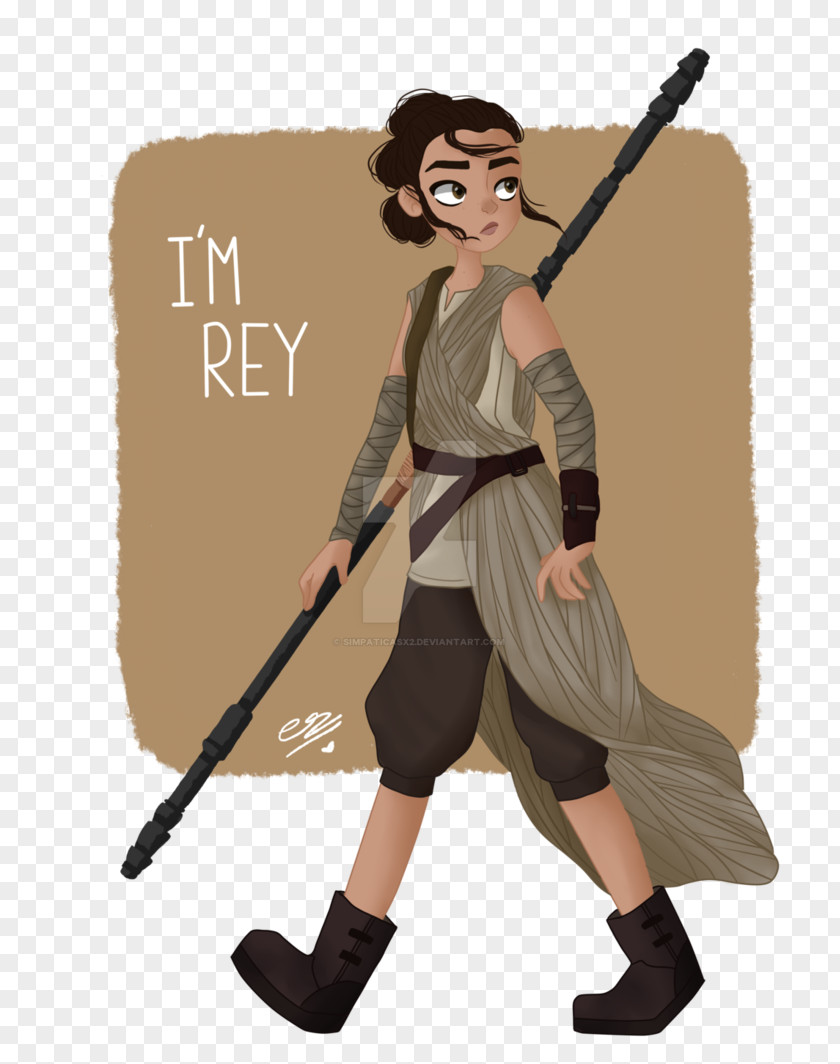 Star Wars Rey Kylo Ren Drawing PNG