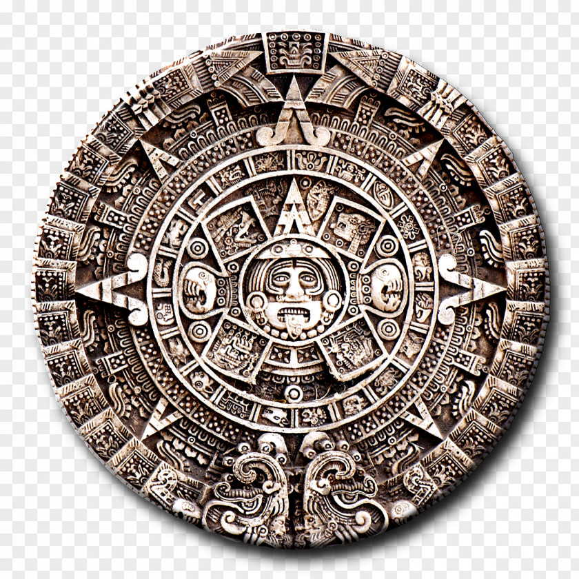 Symbol Maya Civilization Aztec Calendar Stone Art PNG