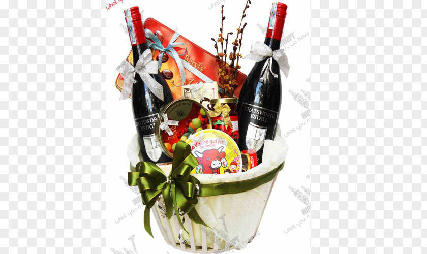 Wine Hamper Mishloach Manot Food Gift Baskets Champagne PNG