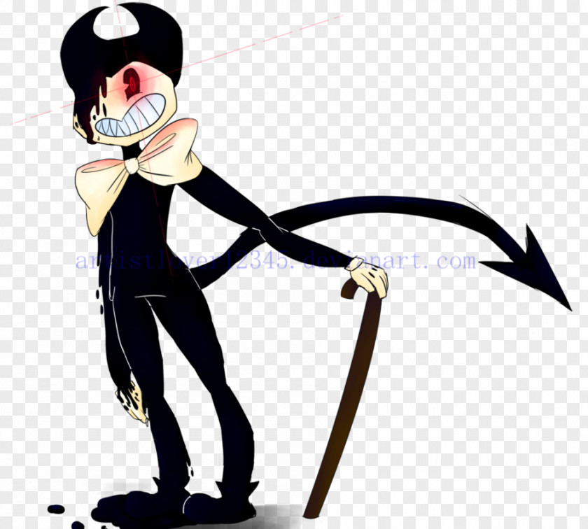 Wow Haha Bendy And The Ink Machine Drawing Dance Demon PNG