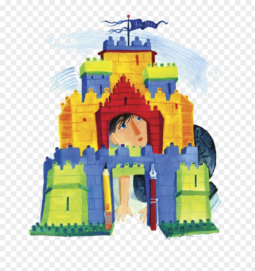 Cartoon Color Castle Student Application Essay PNG