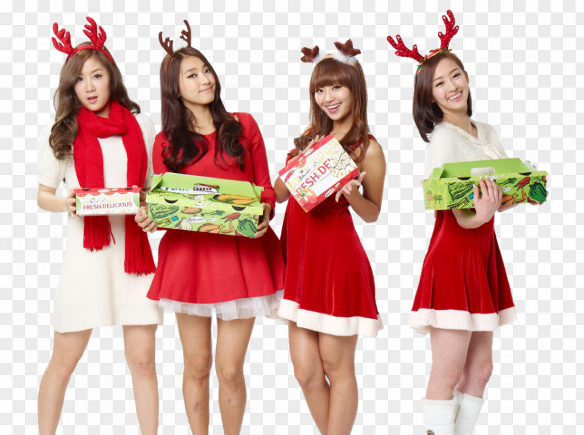 Christmas Sistar Starship Entertainment K-pop PNG