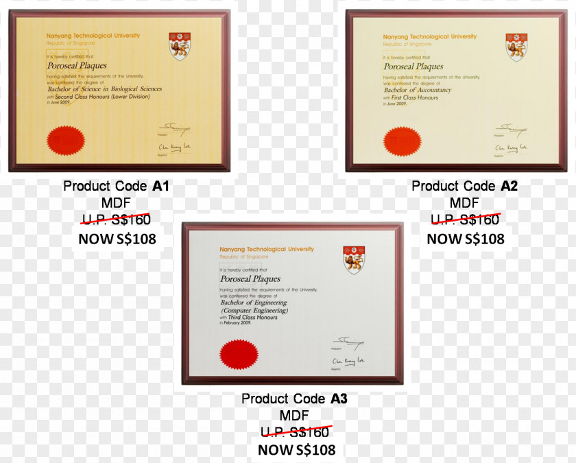 Convocation Certificate Nanyang Technological University House Of Poroseal Pte Ltd Graduation Ceremony Academic Degree PNG