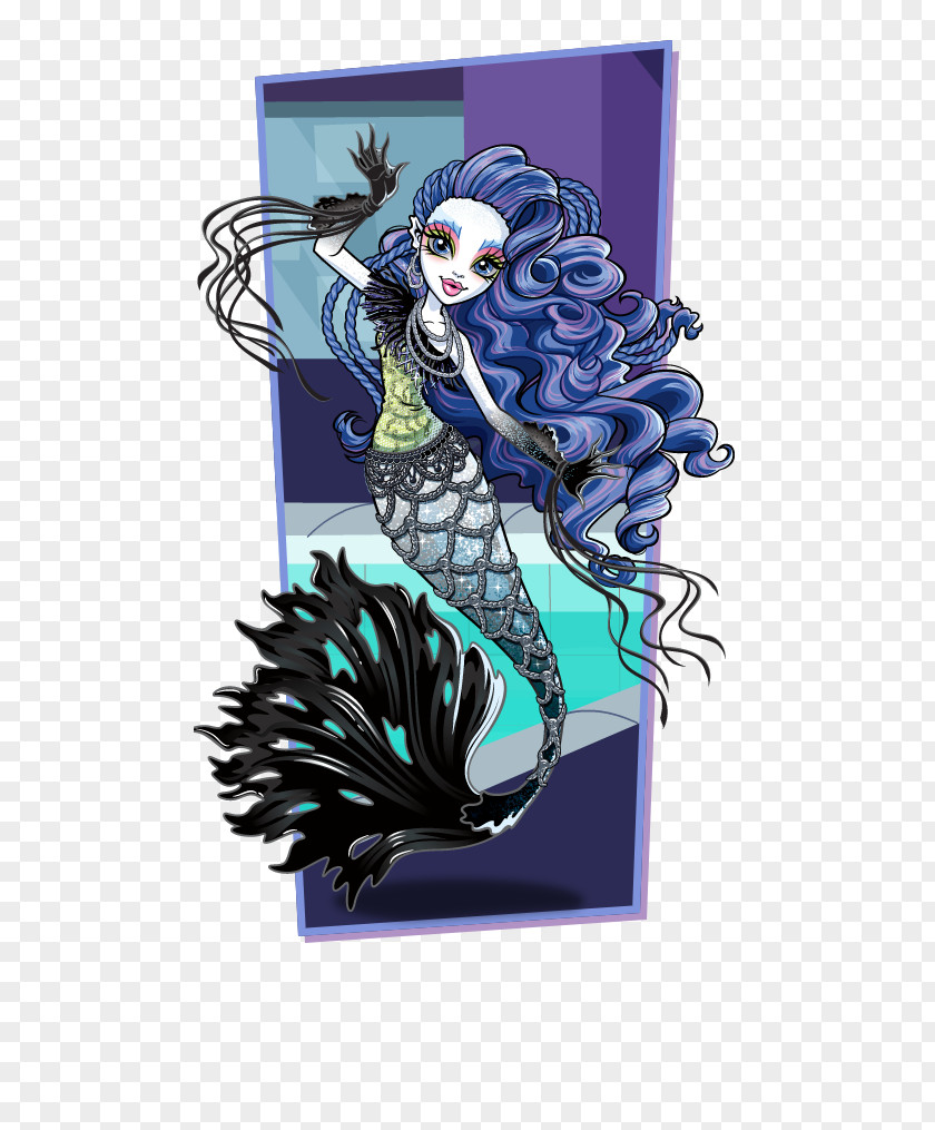 Ghoul Monster High Clawdeen Wolf Frankie Stein Doll PNG