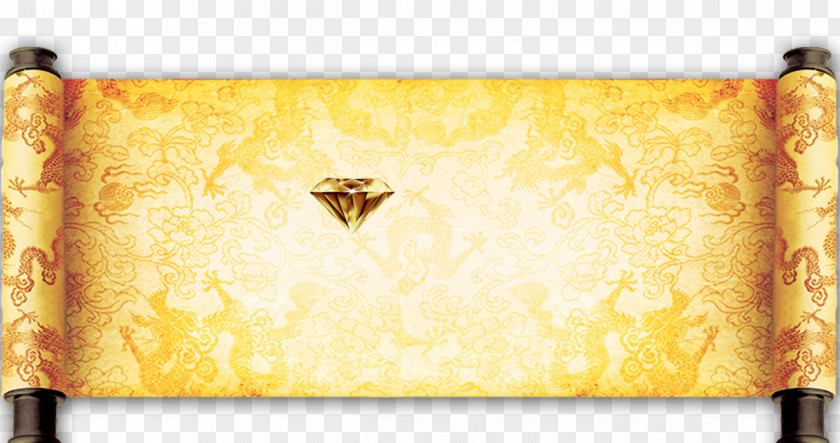 Gold,reel,Yellow Diamond Scroll Yellow Gold PNG