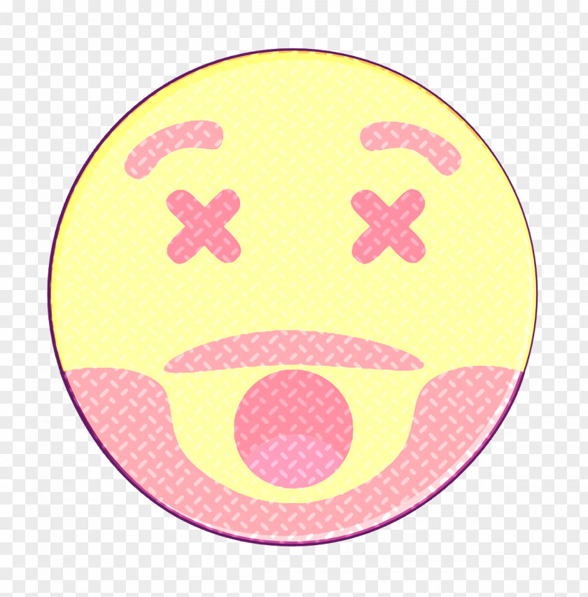 Sticker Pink Beard Icon Dead Emoji PNG